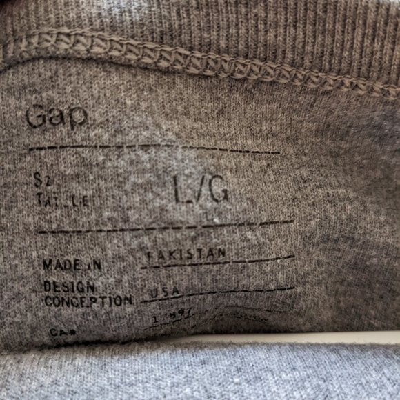 Gap - Grey Sweater - Mens Large - Picture 4 of 4